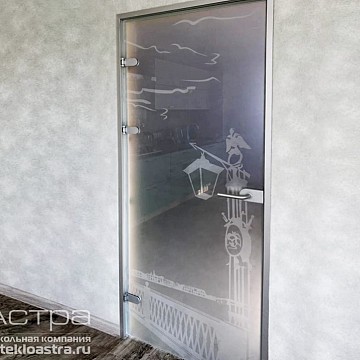 Стеклянные двери в73 Новороссийск