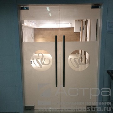 Стеклянные двери d118 Новороссийск